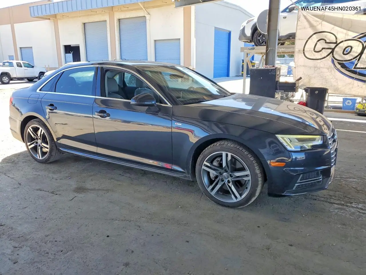 2017 Audi A4 Premium Plus VIN: WAUENAF45HN020361 Lot: 54843386