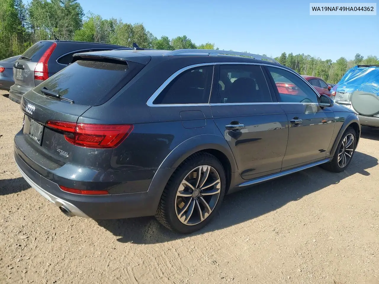 2017 Audi A4 Allroad Prestige VIN: WA19NAF49HA044362 Lot: 55537506