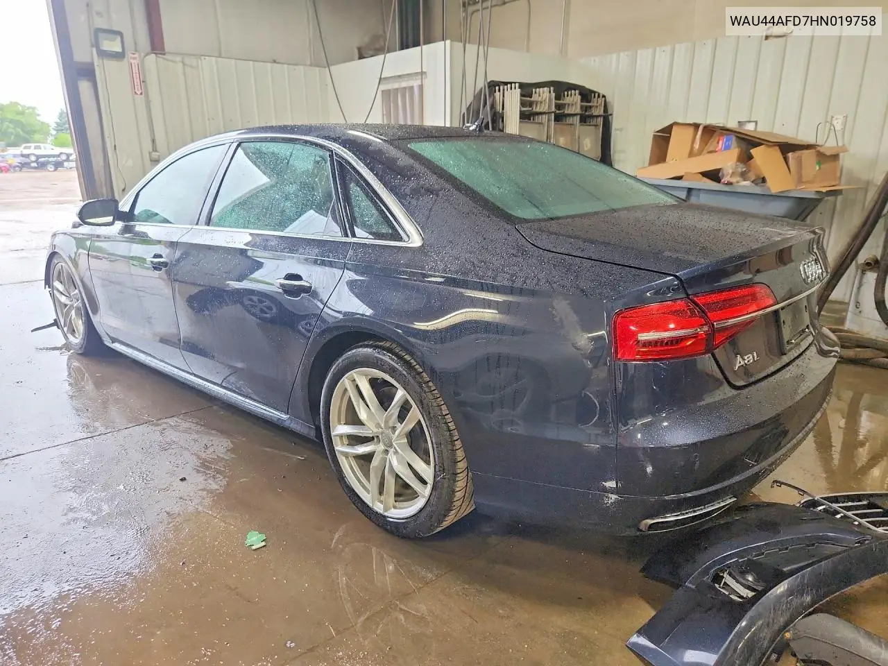2017 Audi A8 L Quattro VIN: WAU44AFD7HN019758 Lot: 55578356