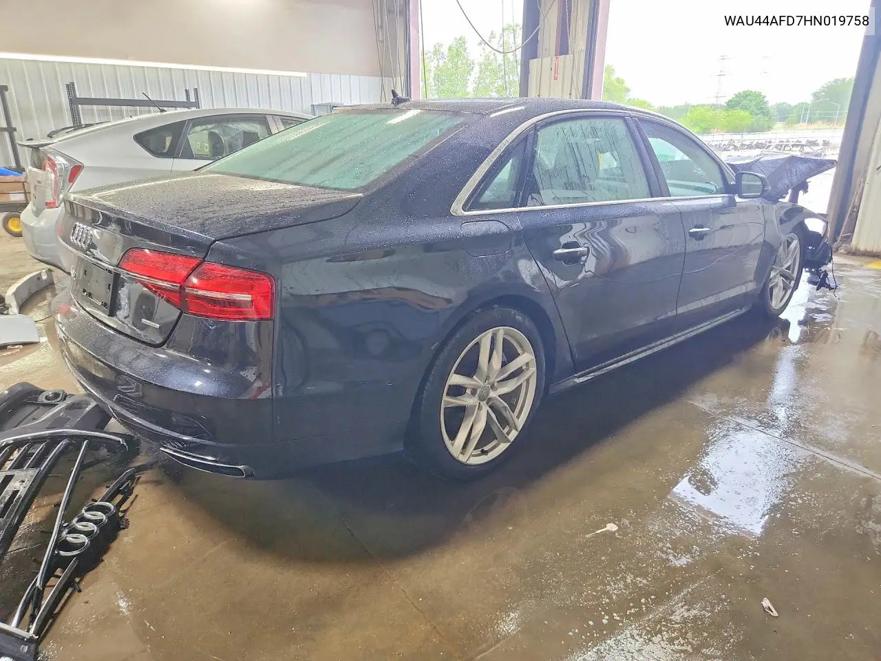 2017 Audi A8 L Quattro VIN: WAU44AFD7HN019758 Lot: 55578356