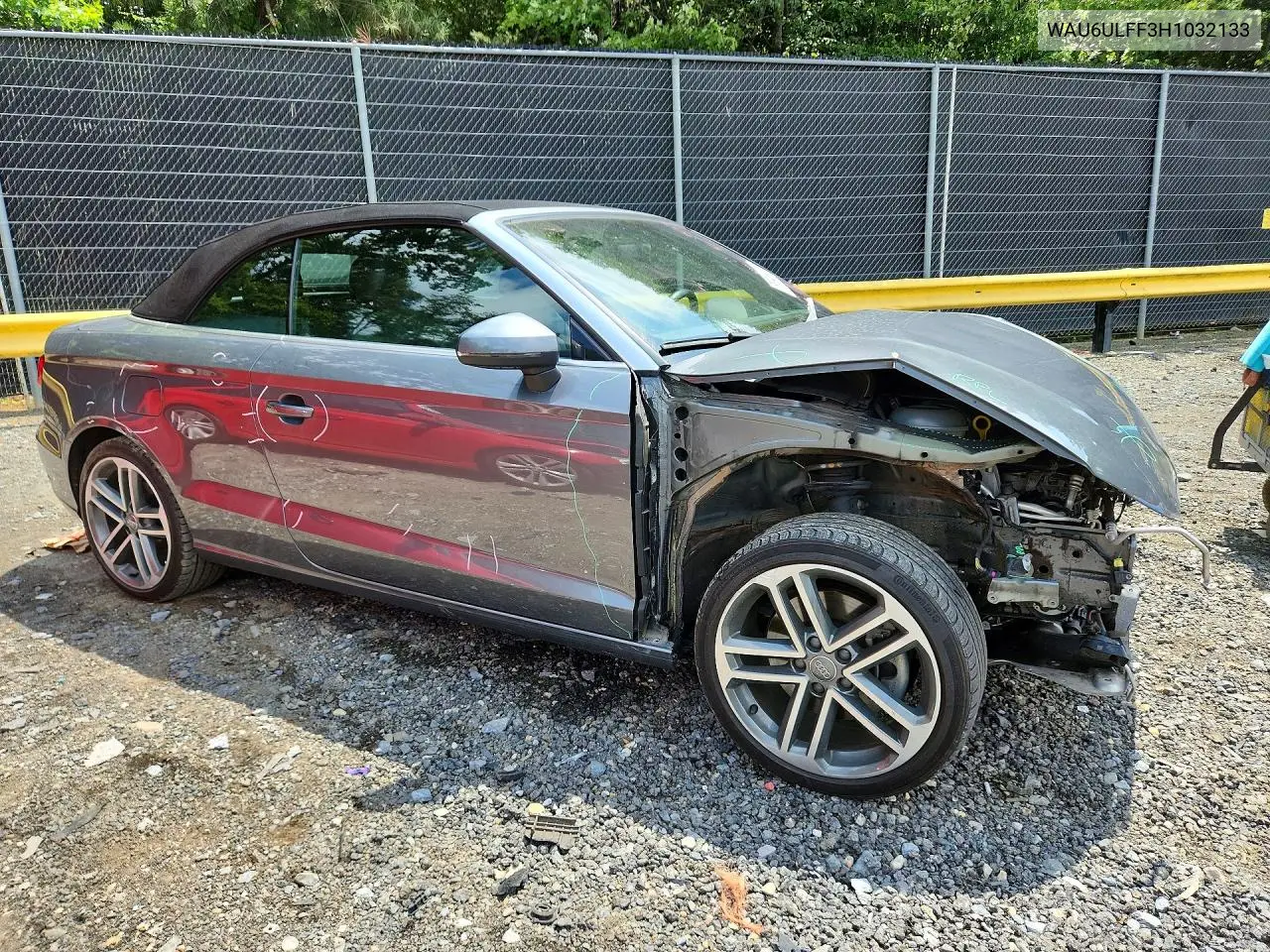 2017 Audi A3 Premium VIN: WAU6ULFF3H1032133 Lot: 56346966