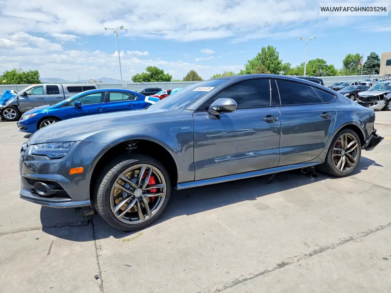 2017 Audi S7 Premium Plus VIN: WAUWFAFC6HN035296 Lot: 56451726