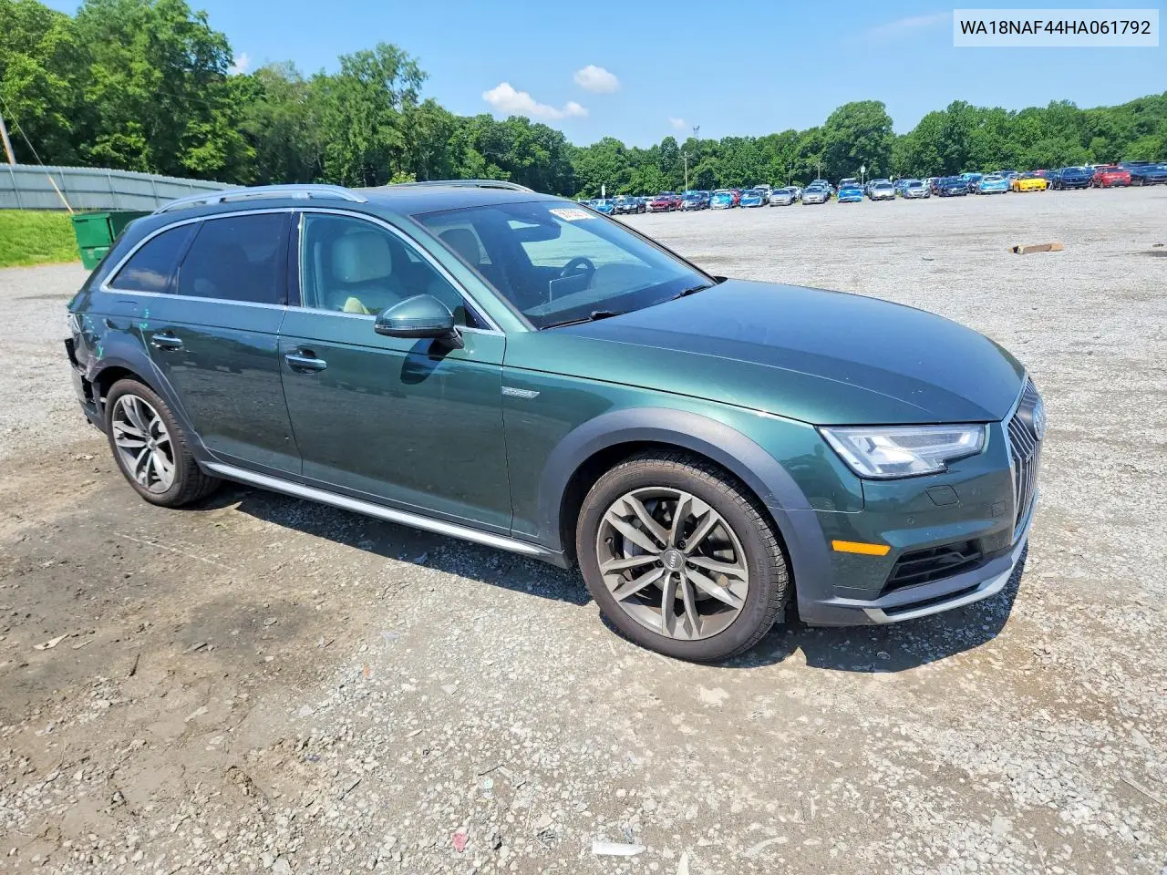 2017 Audi A4 Allroad Premium Plus VIN: WA18NAF44HA061792 Lot: 56755816