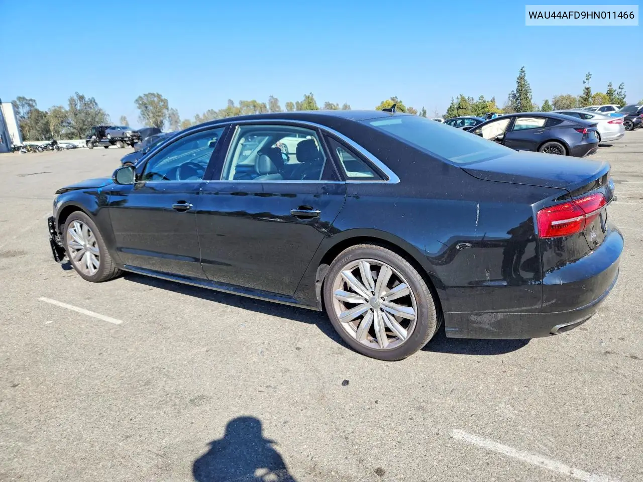 2017 Audi A8 L Quattro VIN: WAU44AFD9HN011466 Lot: 57030706