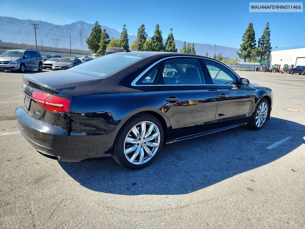 2017 Audi A8 L Quattro VIN: WAU44AFD9HN011466 Lot: 57030706
