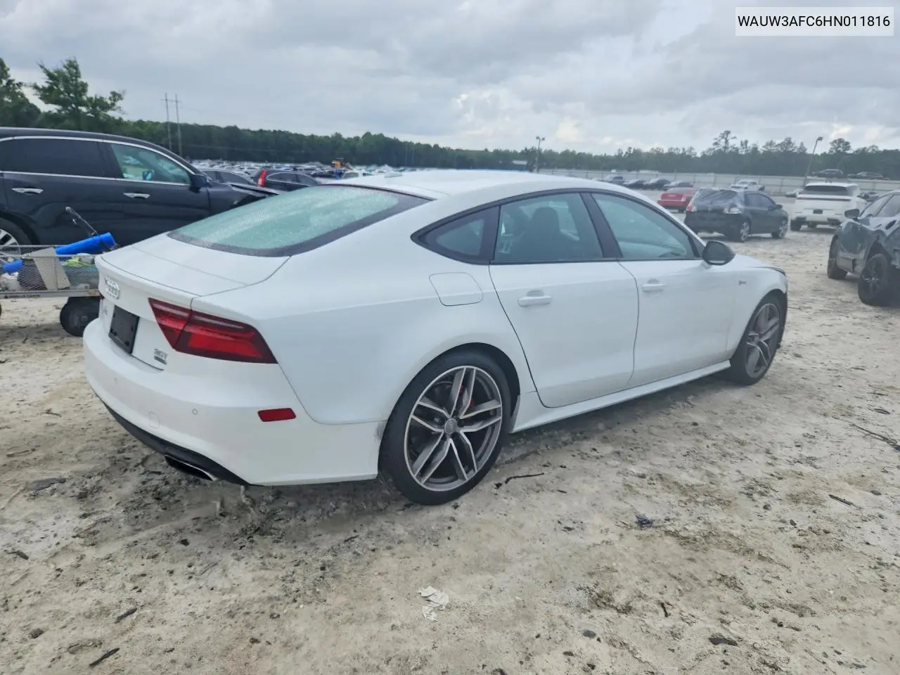 2017 Audi A7 Competition Prestige VIN: WAUW3AFC6HN011816 Lot: 57068346