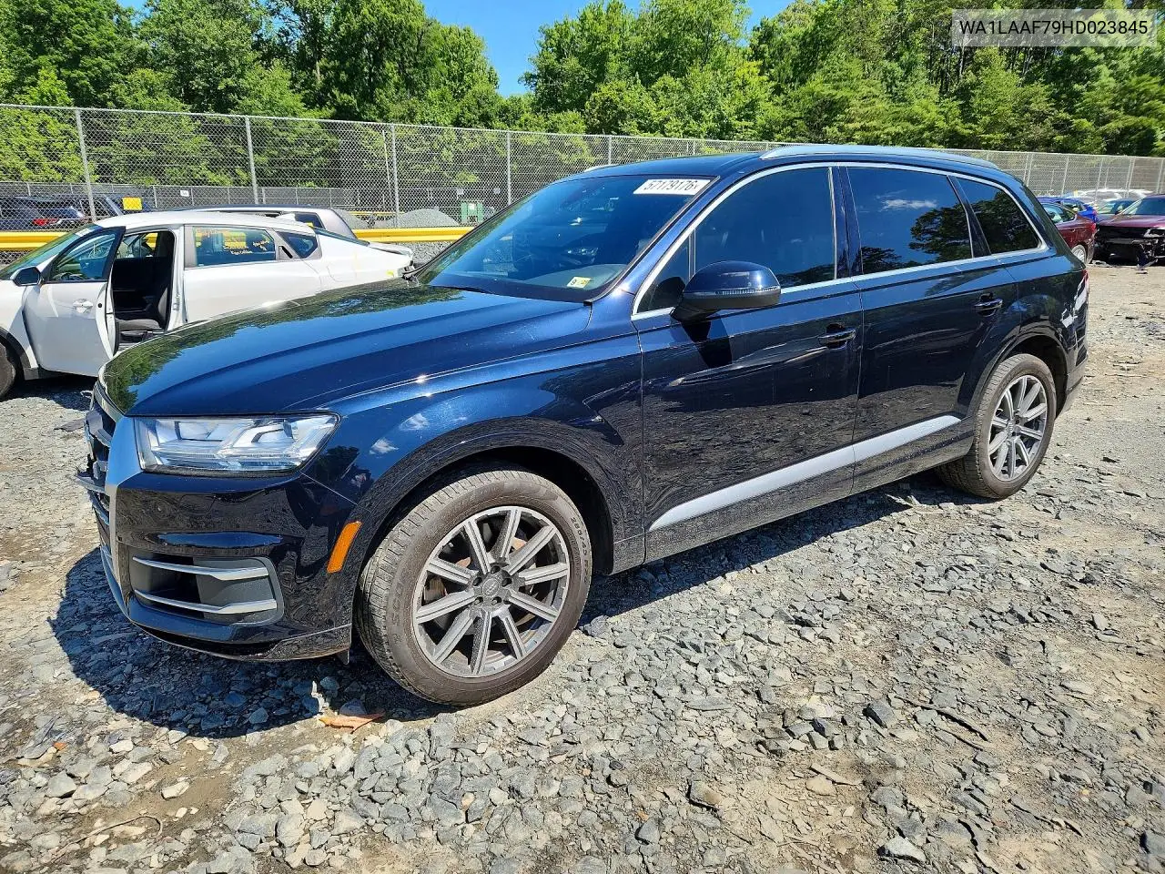 2017 Audi Q7 Premium Plus VIN: WA1LAAF79HD023845 Lot: 57179176