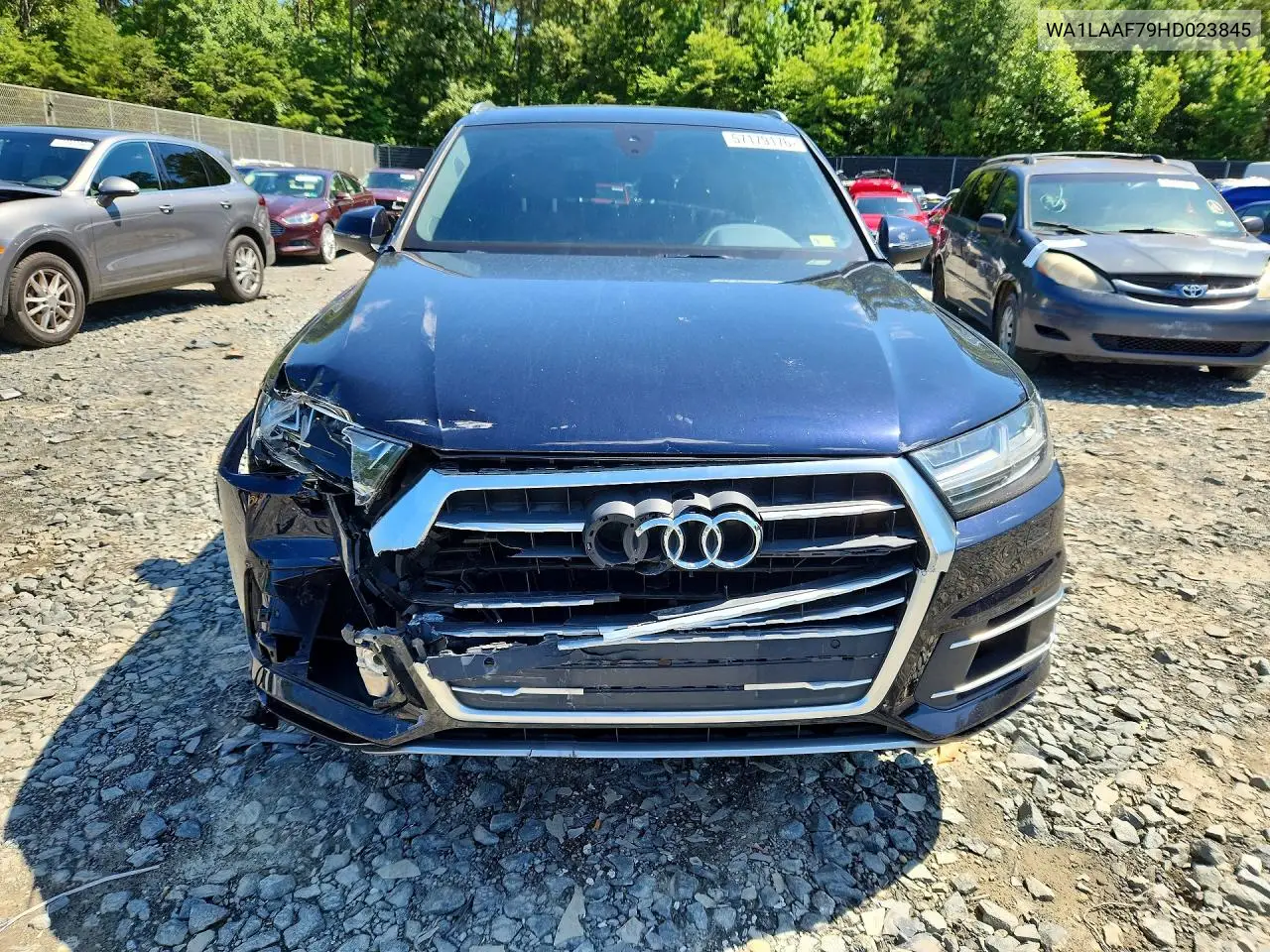 2017 Audi Q7 Premium Plus VIN: WA1LAAF79HD023845 Lot: 57179176