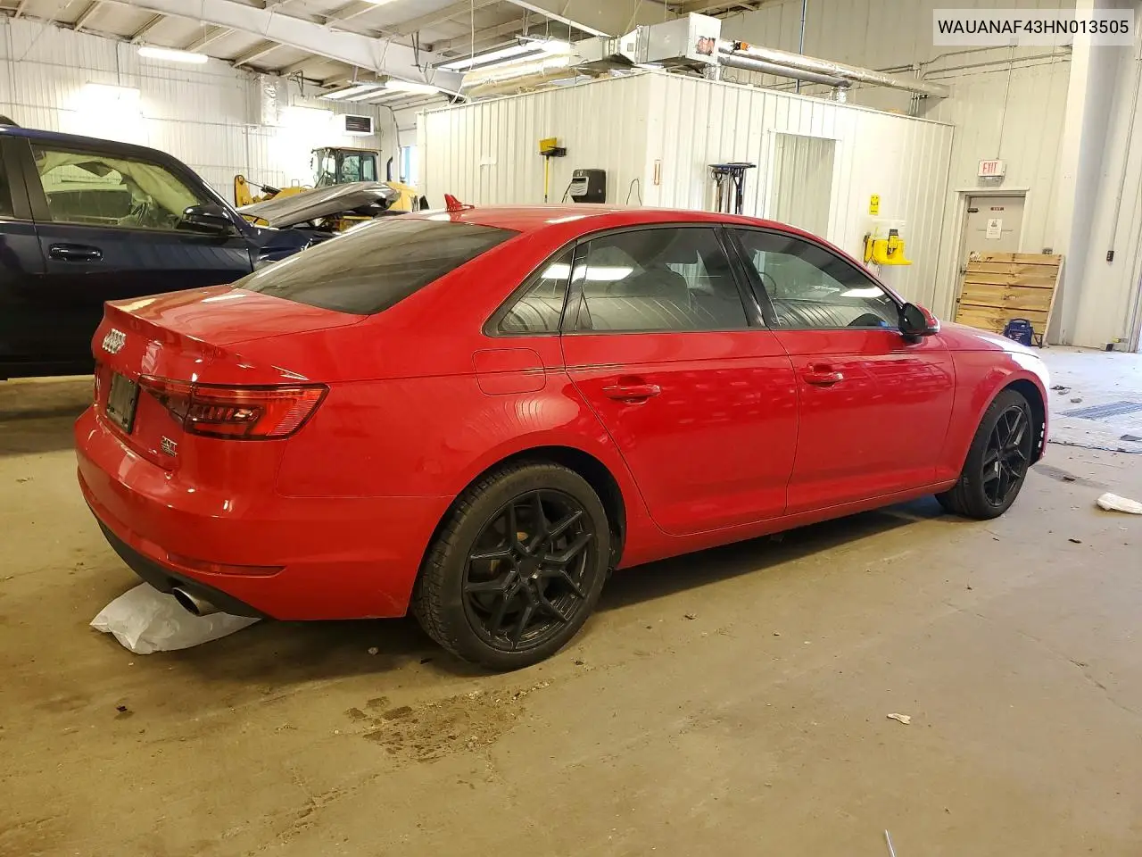 2017 Audi A4 2.0T VIN: WAUANAF43HN013505 Lot: 57391166
