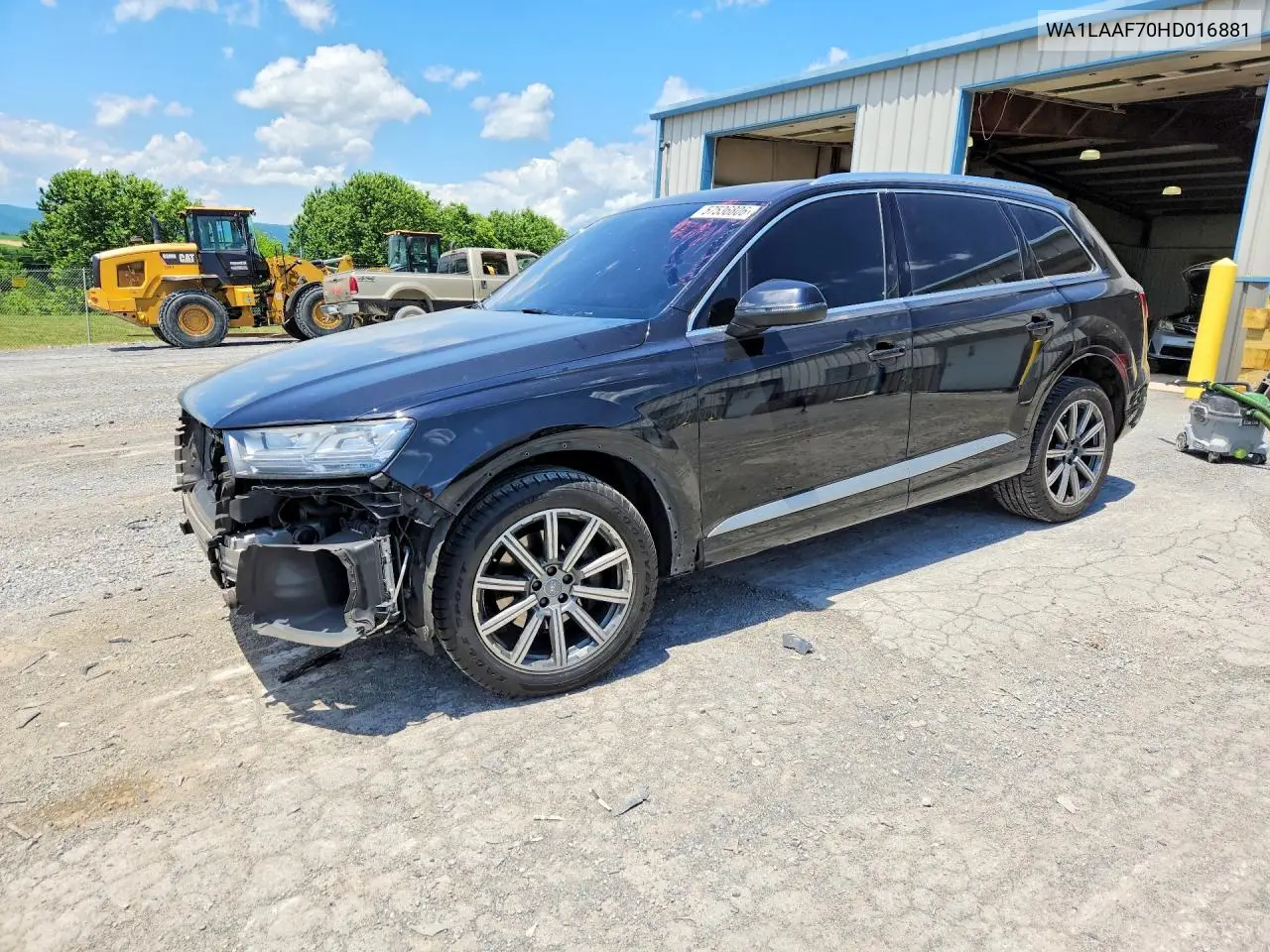 2017 Audi Q7 Premium Plus VIN: WA1LAAF70HD016881 Lot: 57536806