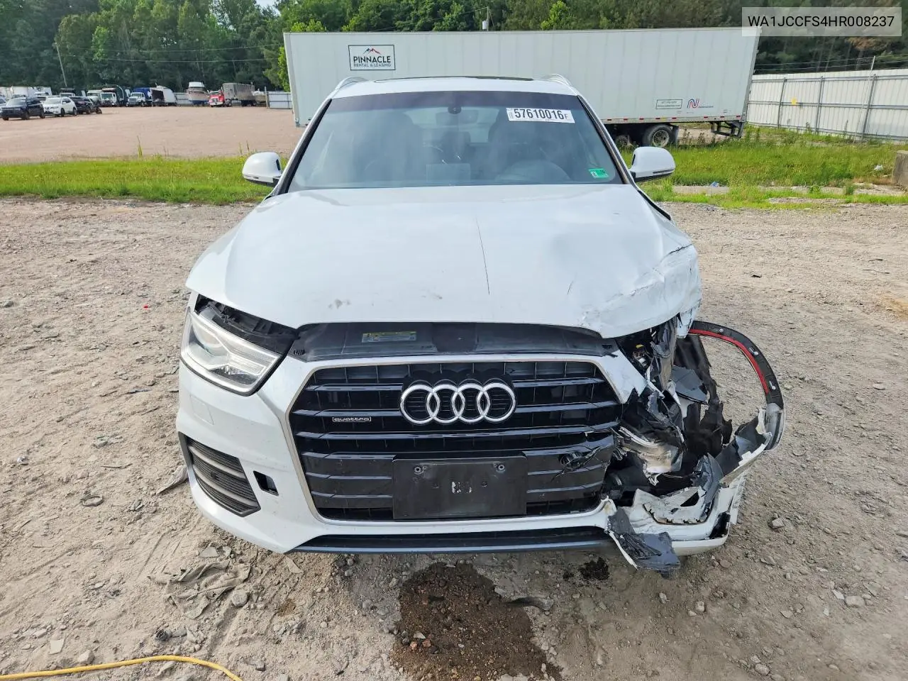 2017 Audi Q3 Premium Plus VIN: WA1JCCFS4HR008237 Lot: 57610016