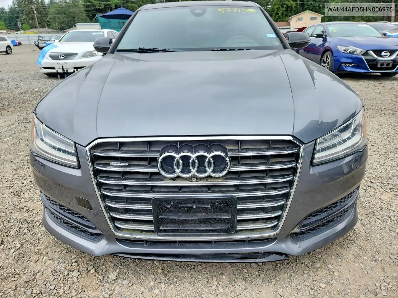2017 Audi A8 L Quattro VIN: WAU44AFD5HN006975 Lot: 57713116
