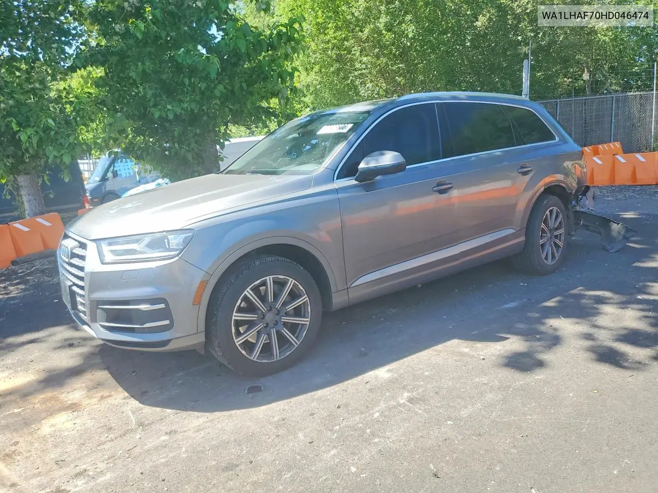 2017 Audi Q7 Premium Plus VIN: WA1LHAF70HD046474 Lot: 57923606