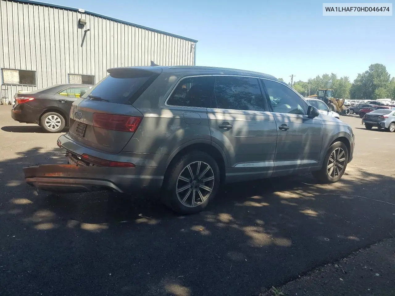2017 Audi Q7 Premium Plus VIN: WA1LHAF70HD046474 Lot: 57923606