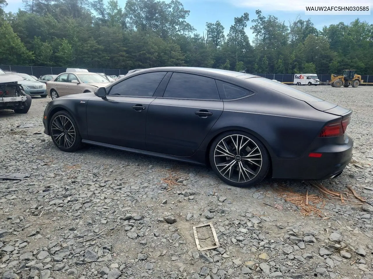 2017 Audi A7 Premium Plus VIN: WAUW2AFC5HN030585 Lot: 58009556