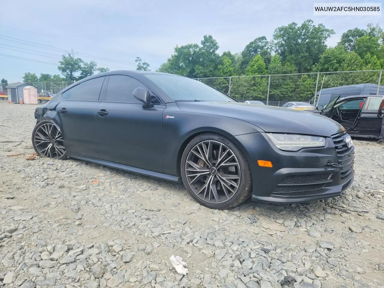 2017 Audi A7 Premium Plus VIN: WAUW2AFC5HN030585 Lot: 58009556
