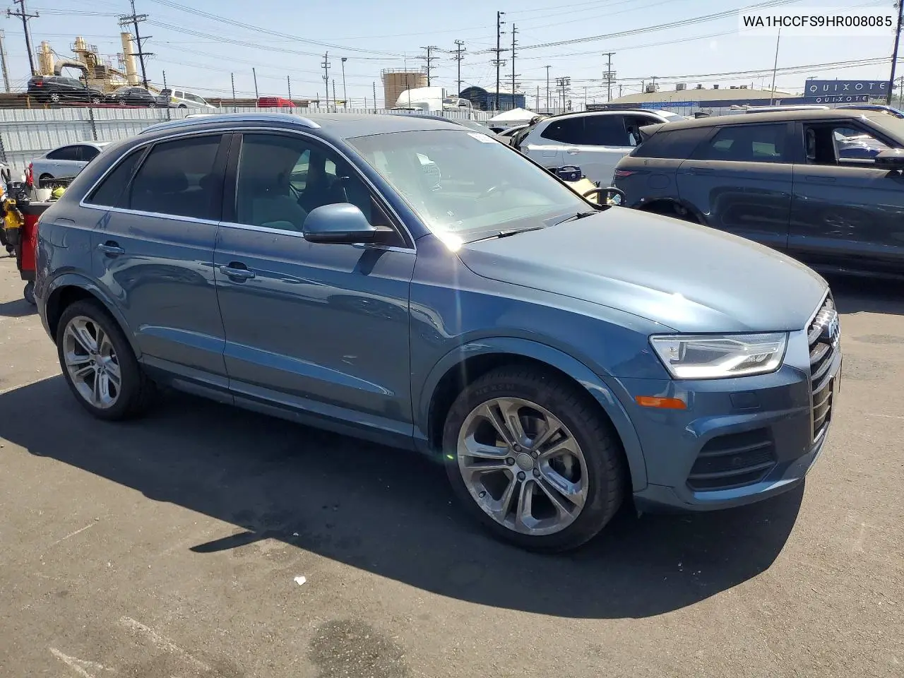 2017 Audi Q3 Premium Plus VIN: WA1HCCFS9HR008085 Lot: 58298066