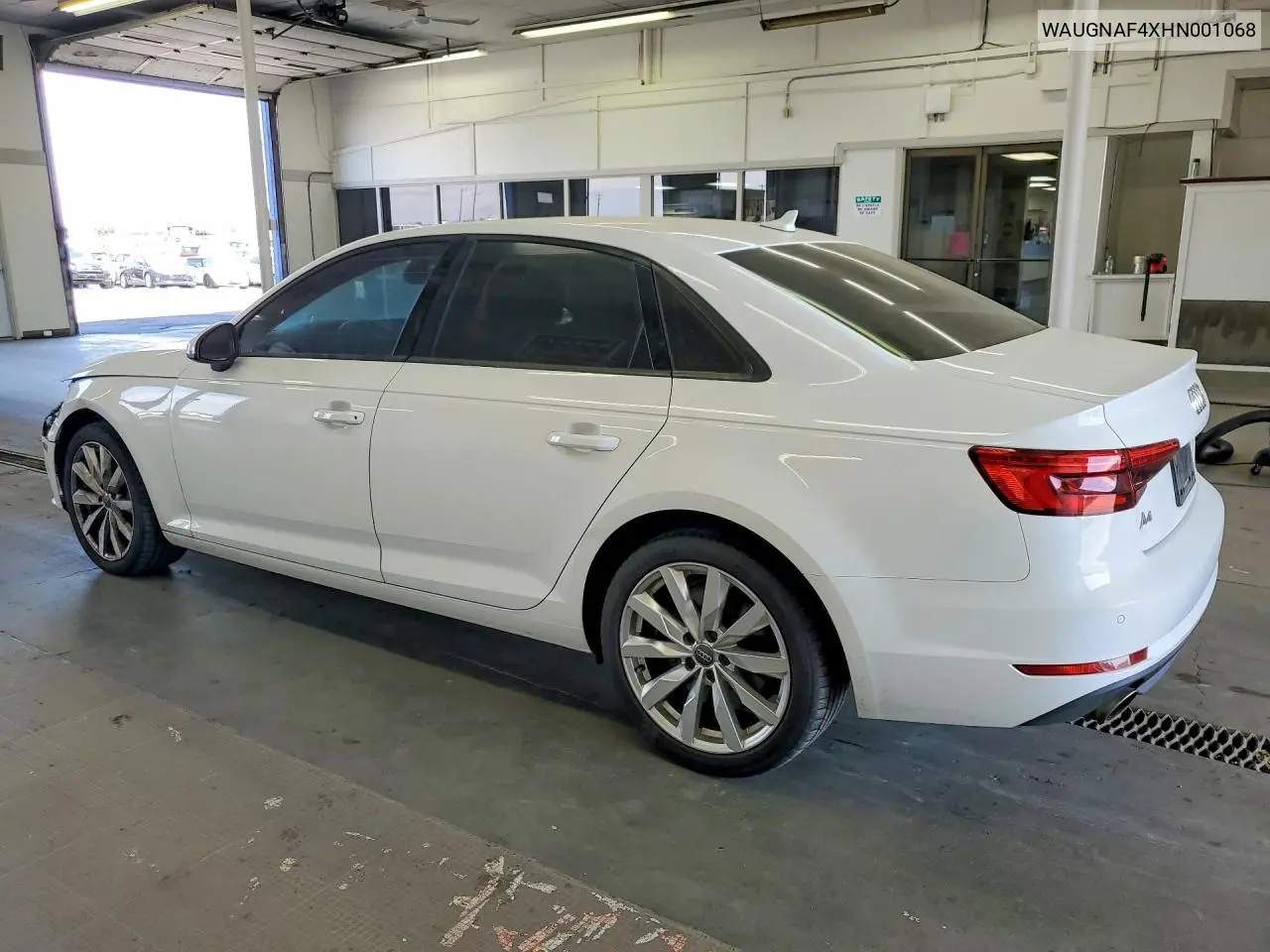 2017 Audi A4 Premium VIN: WAUGNAF4XHN001068 Lot: 58443326