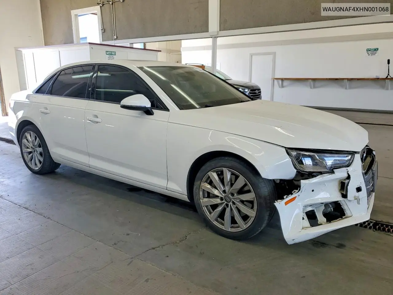 2017 Audi A4 Premium VIN: WAUGNAF4XHN001068 Lot: 58443326