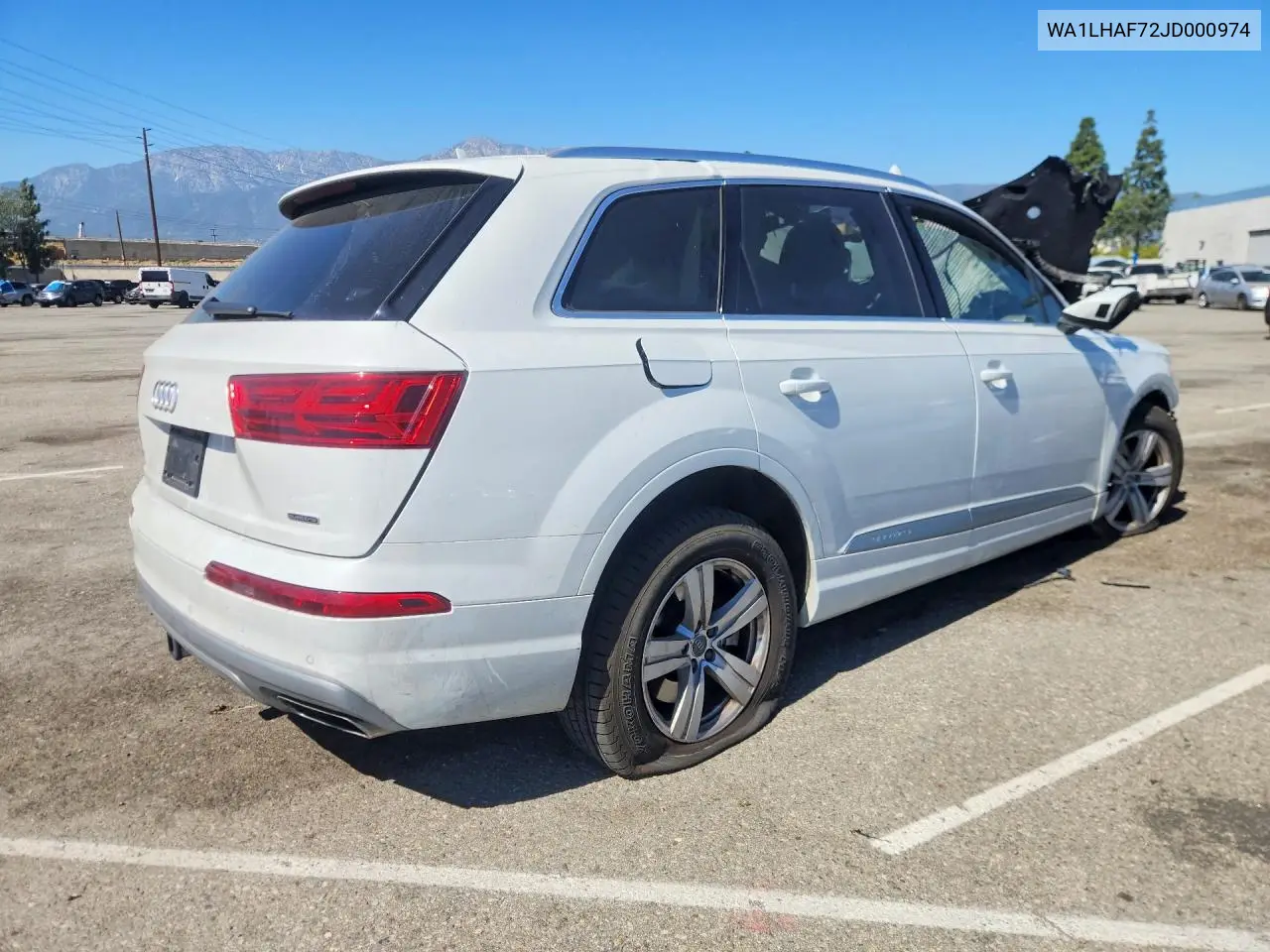 2018 Audi Q7 Premium Plus VIN: WA1LHAF72JD000974 Lot: 45883746