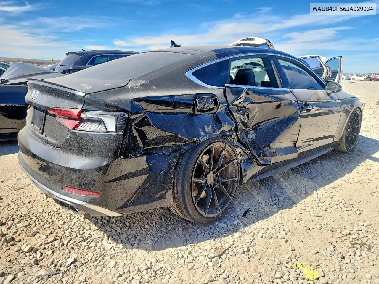 2018 Audi S5 Premium Plus VIN: WAUB4CF56JA029934 Lot: 45958406