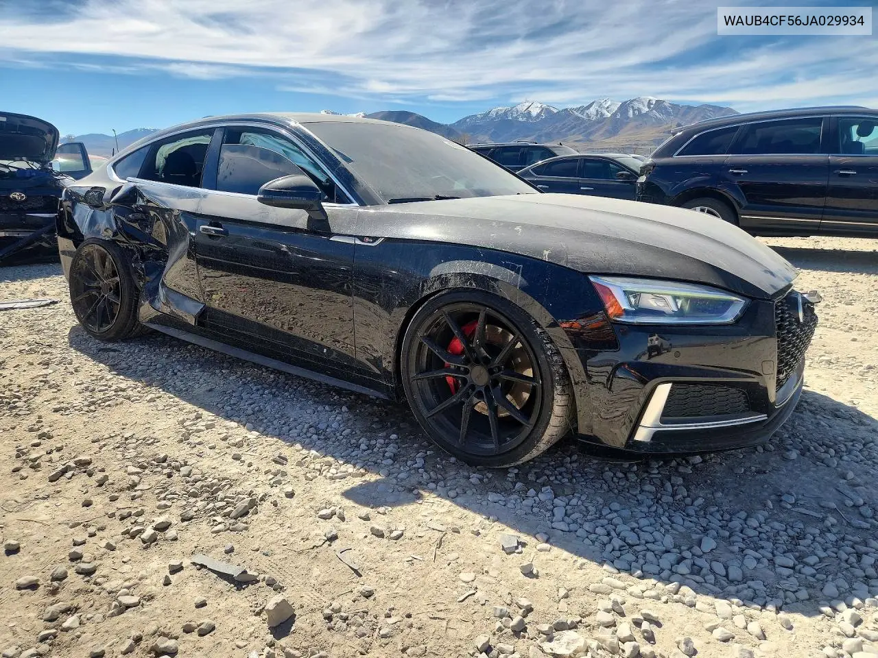 2018 Audi S5 Premium Plus VIN: WAUB4CF56JA029934 Lot: 45958406