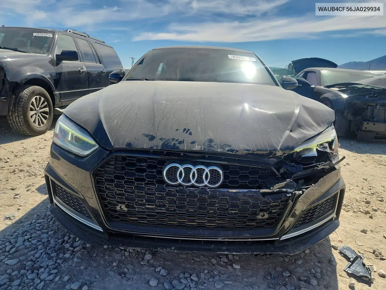 2018 Audi S5 Premium Plus VIN: WAUB4CF56JA029934 Lot: 45958406