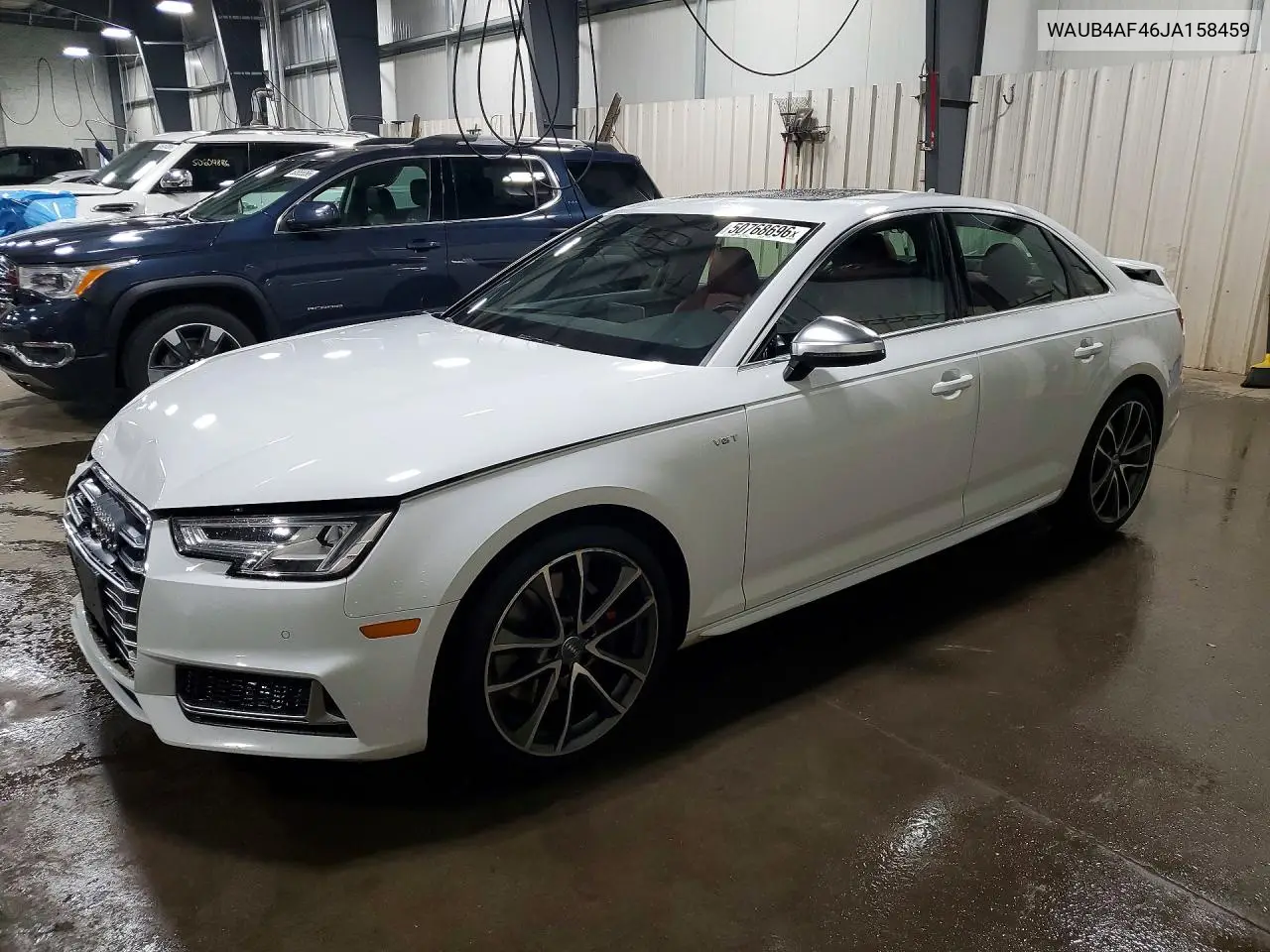 2018 Audi S4 Premium Plus VIN: WAUB4AF46JA158459 Lot: 50768696