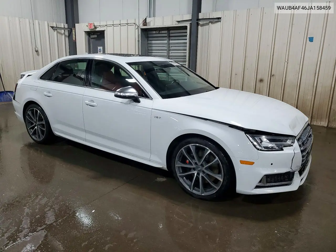 2018 Audi S4 Premium Plus VIN: WAUB4AF46JA158459 Lot: 50768696