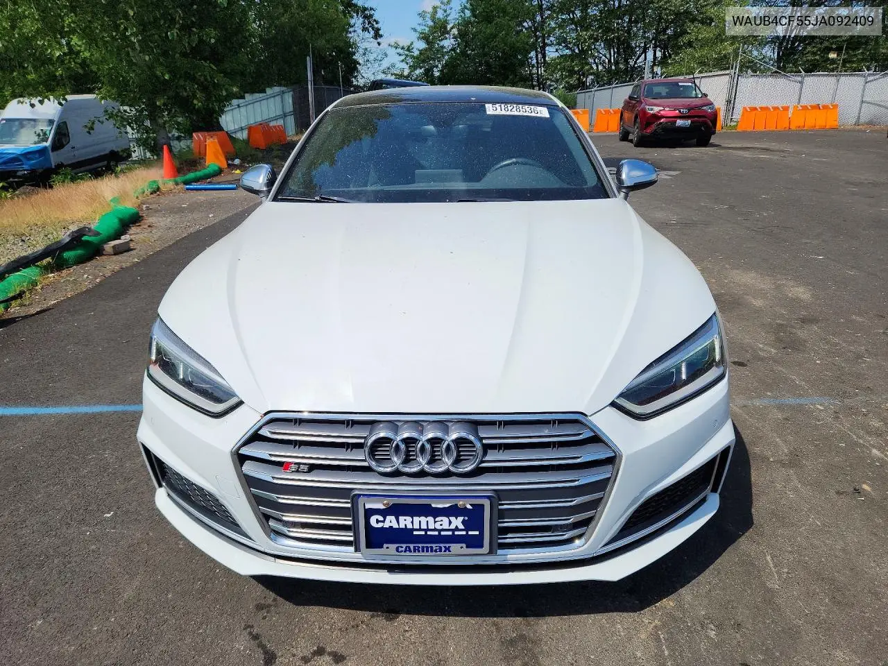 2018 Audi S5 Premium Plus VIN: WAUB4CF55JA092409 Lot: 51828536