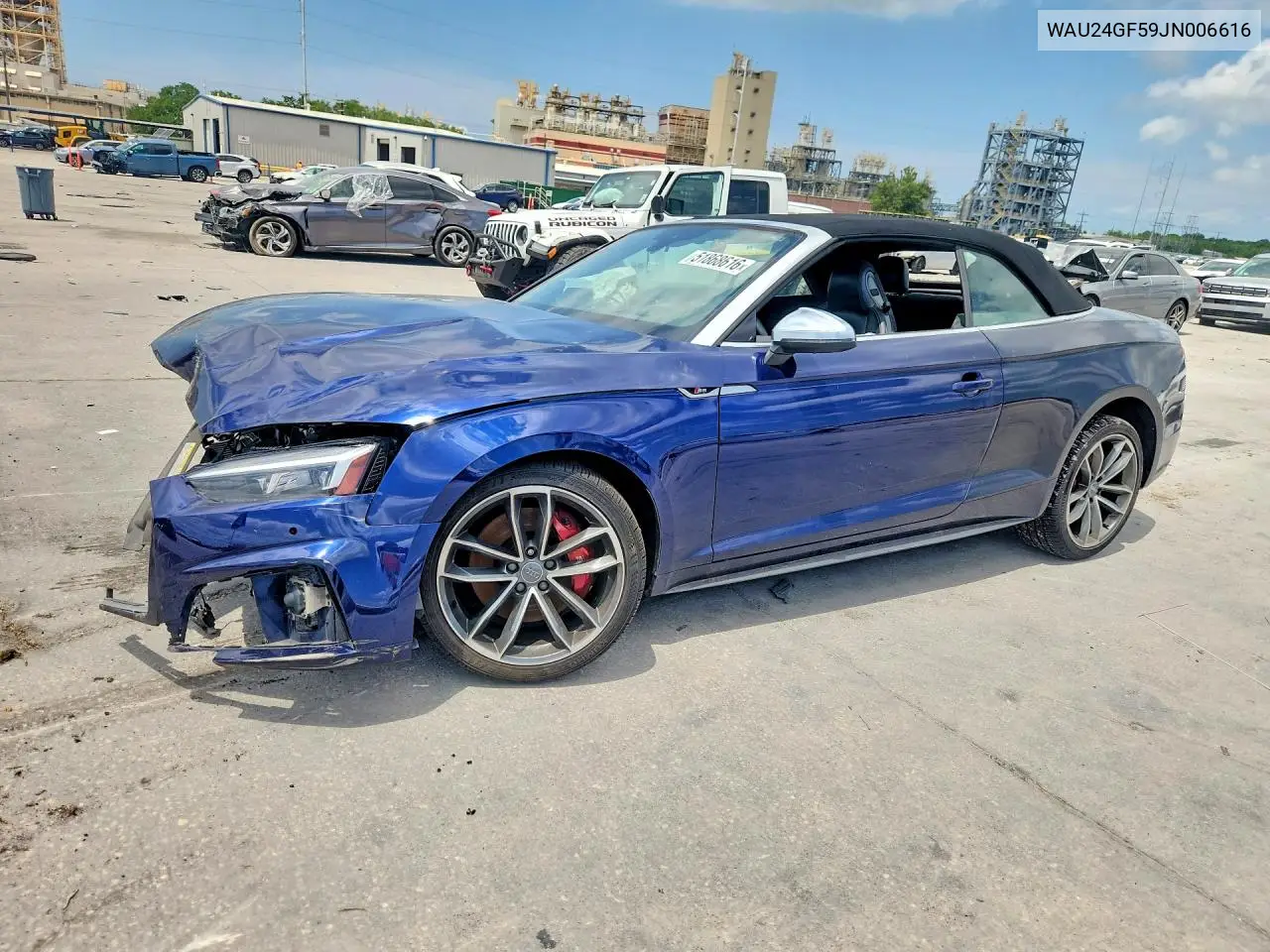 2018 Audi S5 Prestige VIN: WAU24GF59JN006616 Lot: 51868616