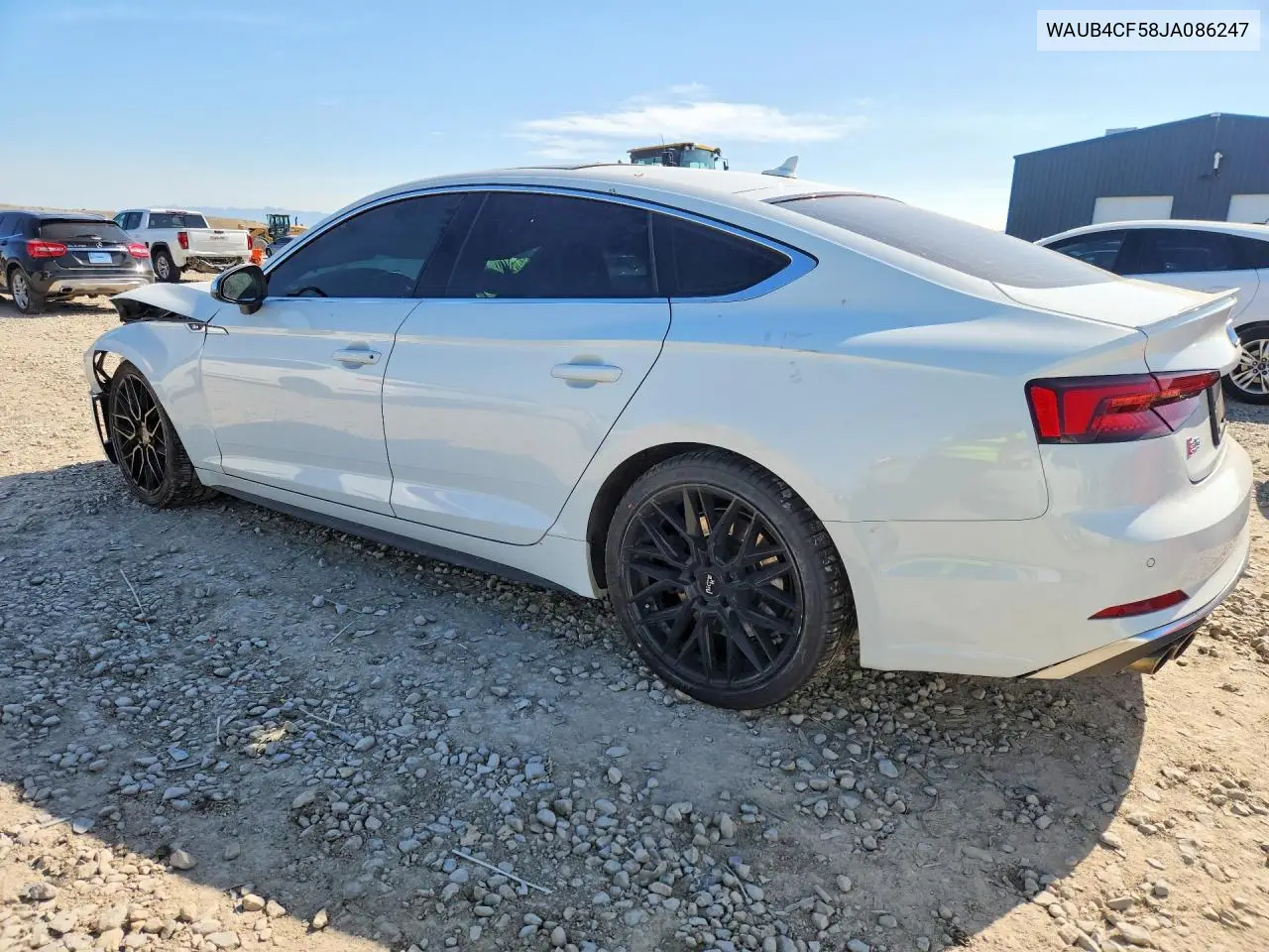 2018 Audi S5 Premium Plus VIN: WAUB4CF58JA086247 Lot: 52863006