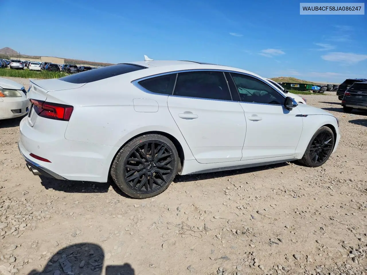 2018 Audi S5 Premium Plus VIN: WAUB4CF58JA086247 Lot: 52863006