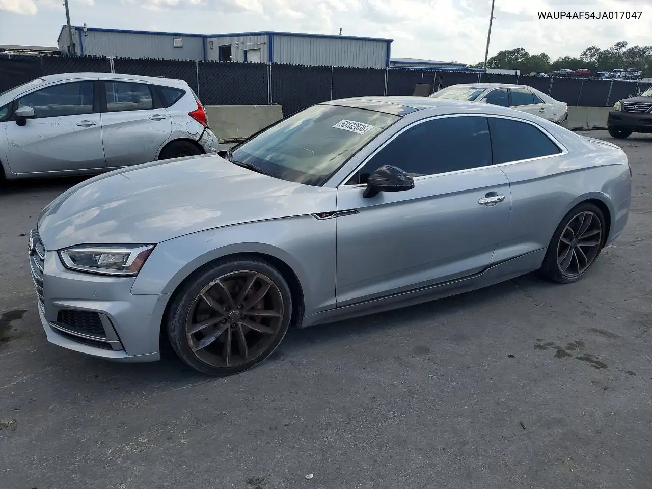2018 Audi S5 Premium Plus VIN: WAUP4AF54JA017047 Lot: 53132836