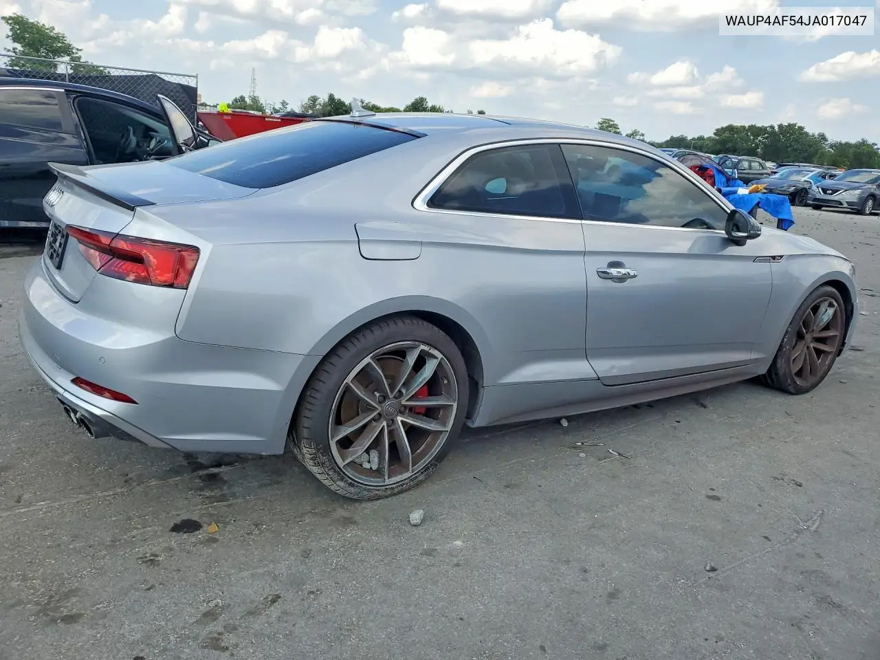 2018 Audi S5 Premium Plus VIN: WAUP4AF54JA017047 Lot: 53132836