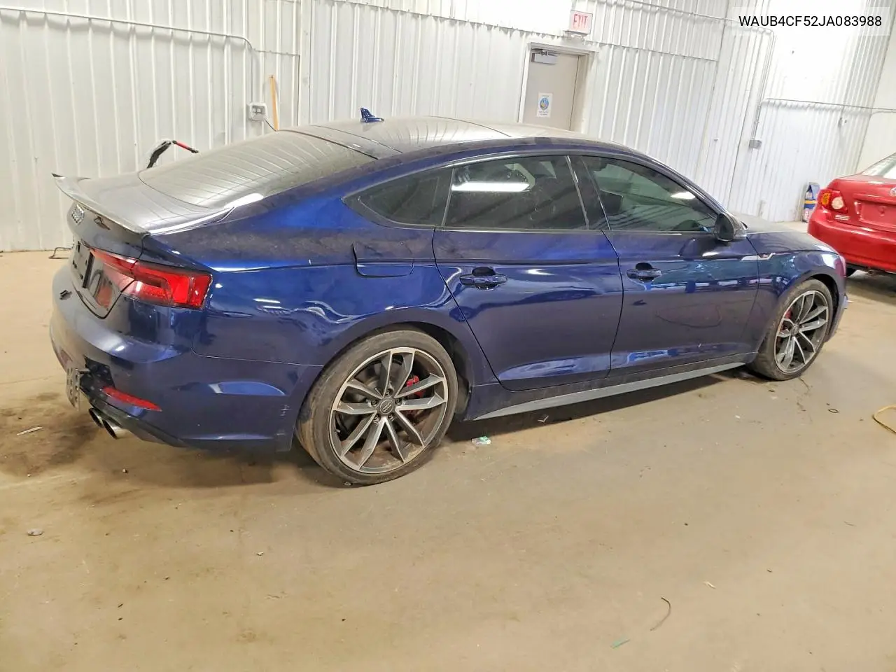 2018 Audi S5 Premium Plus VIN: WAUB4CF52JA083988 Lot: 53610216