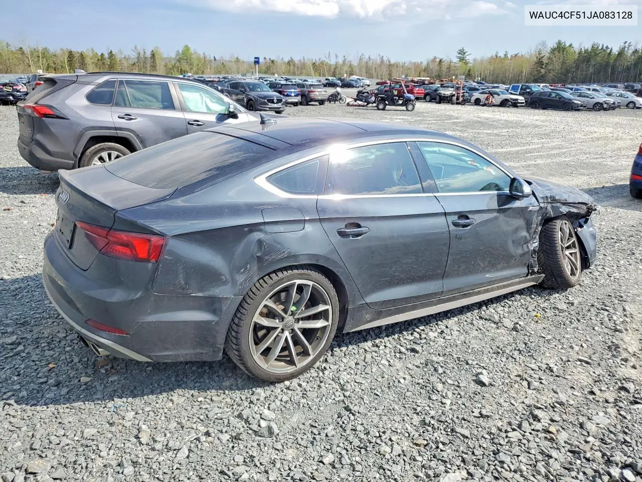 2018 Audi S5 Prestige VIN: WAUC4CF51JA083128 Lot: 54102846