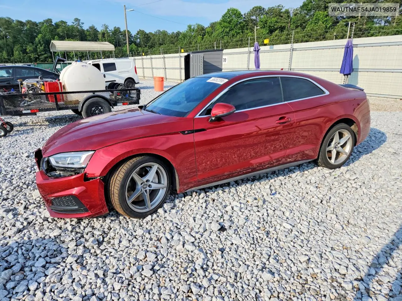 2018 Audi A5 Premium Plus S-Line VIN: WAUTNAF54JA019859 Lot: 56052396