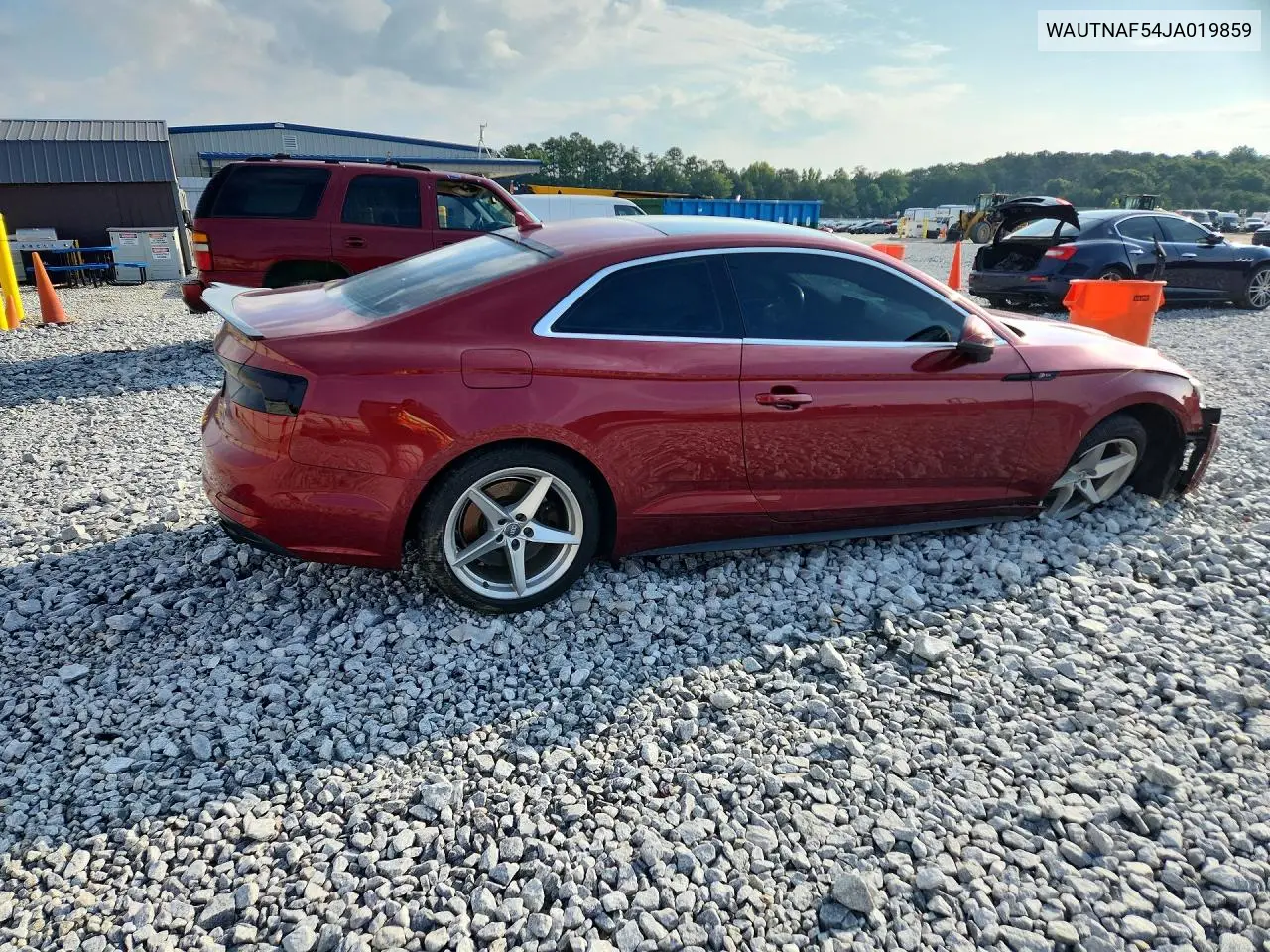 2018 Audi A5 Premium Plus S-Line VIN: WAUTNAF54JA019859 Lot: 56052396