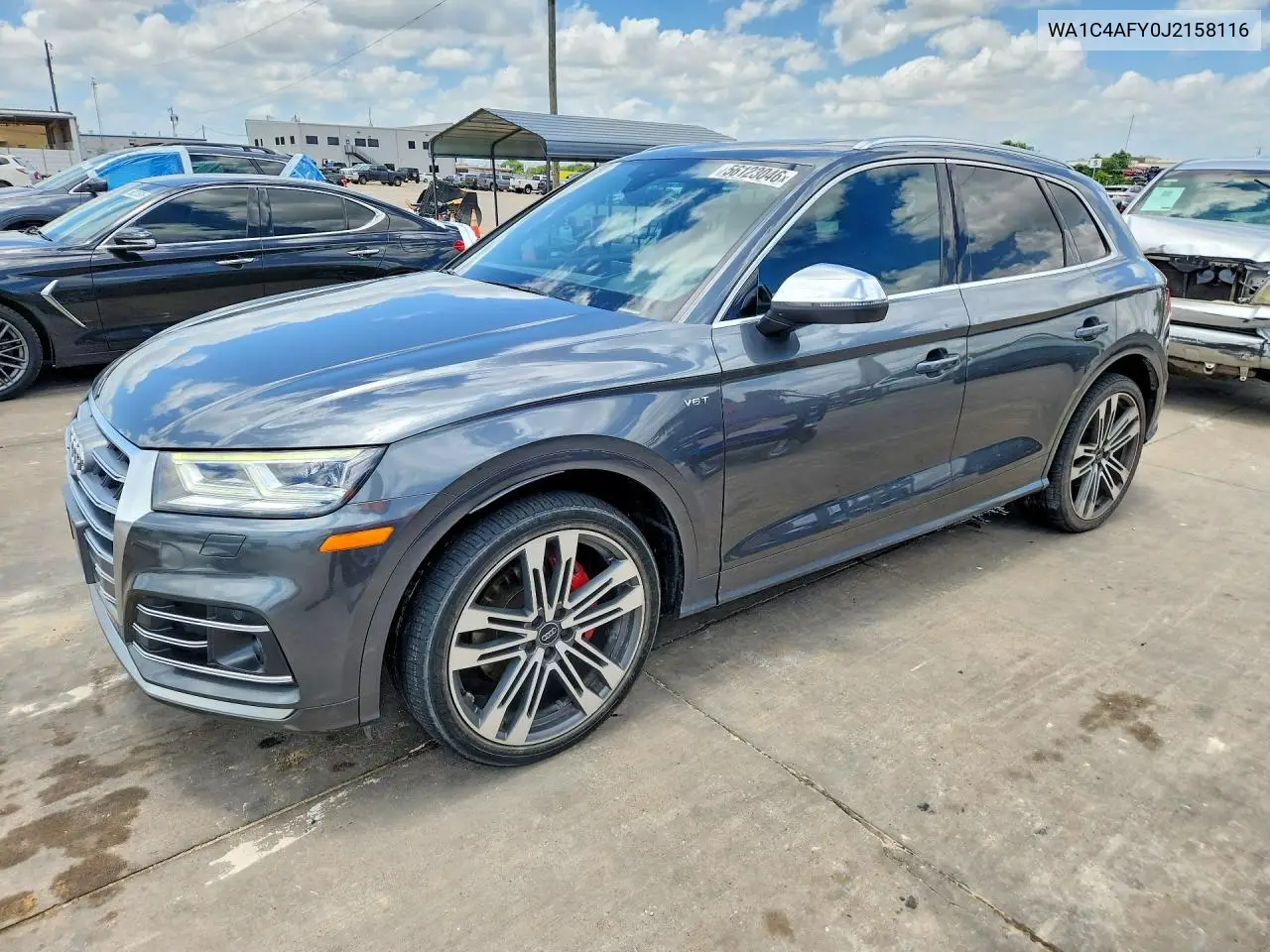 2018 Audi Sq5 Prestige VIN: WA1C4AFY0J2158116 Lot: 56123046
