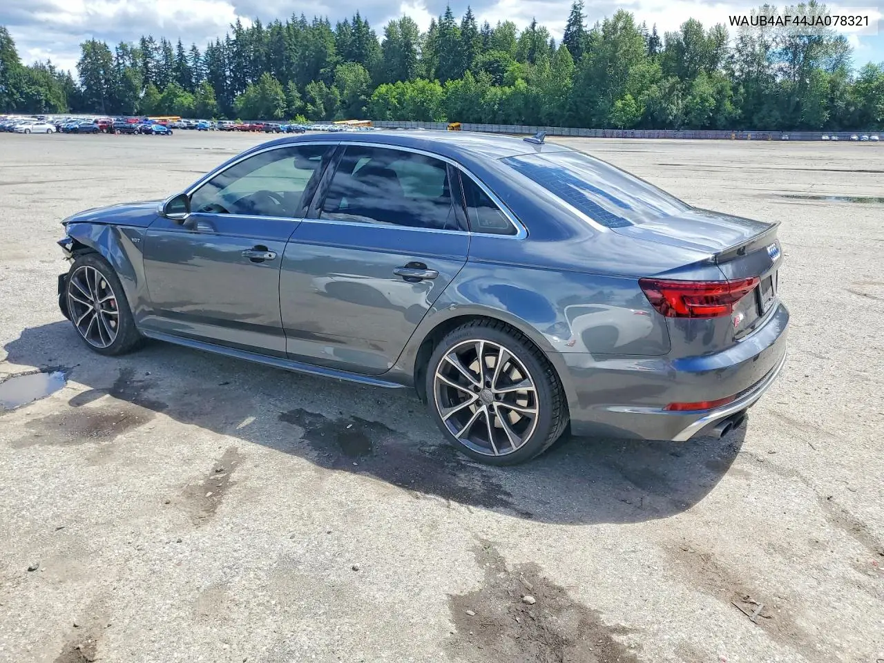 2018 Audi S4 Premium Plus VIN: WAUB4AF44JA078321 Lot: 56242246