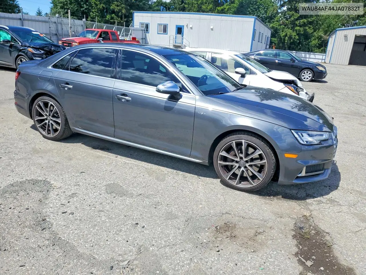 2018 Audi S4 Premium Plus VIN: WAUB4AF44JA078321 Lot: 56242246