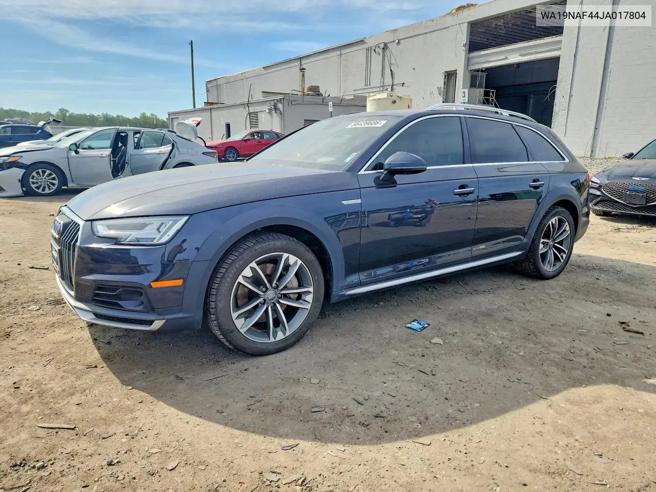 2018 Audi A4 Allroad Prestige VIN: WA19NAF44JA017804 Lot: 56439686