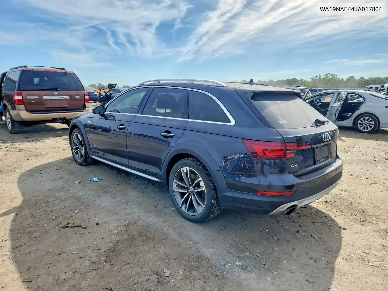 2018 Audi A4 Allroad Prestige VIN: WA19NAF44JA017804 Lot: 56439686