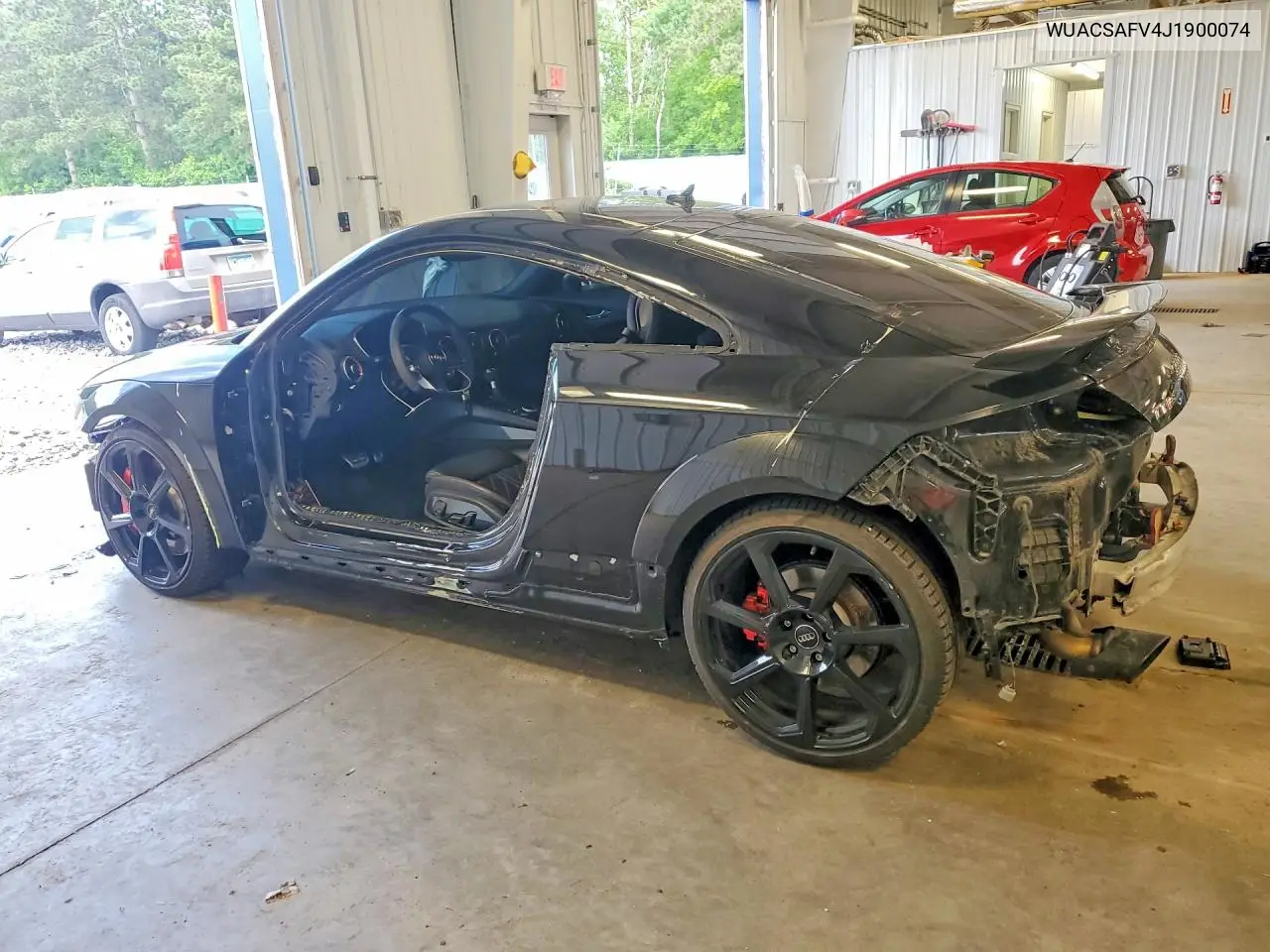 2018 Audi Tt Rs VIN: WUACSAFV4J1900074 Lot: 56566536
