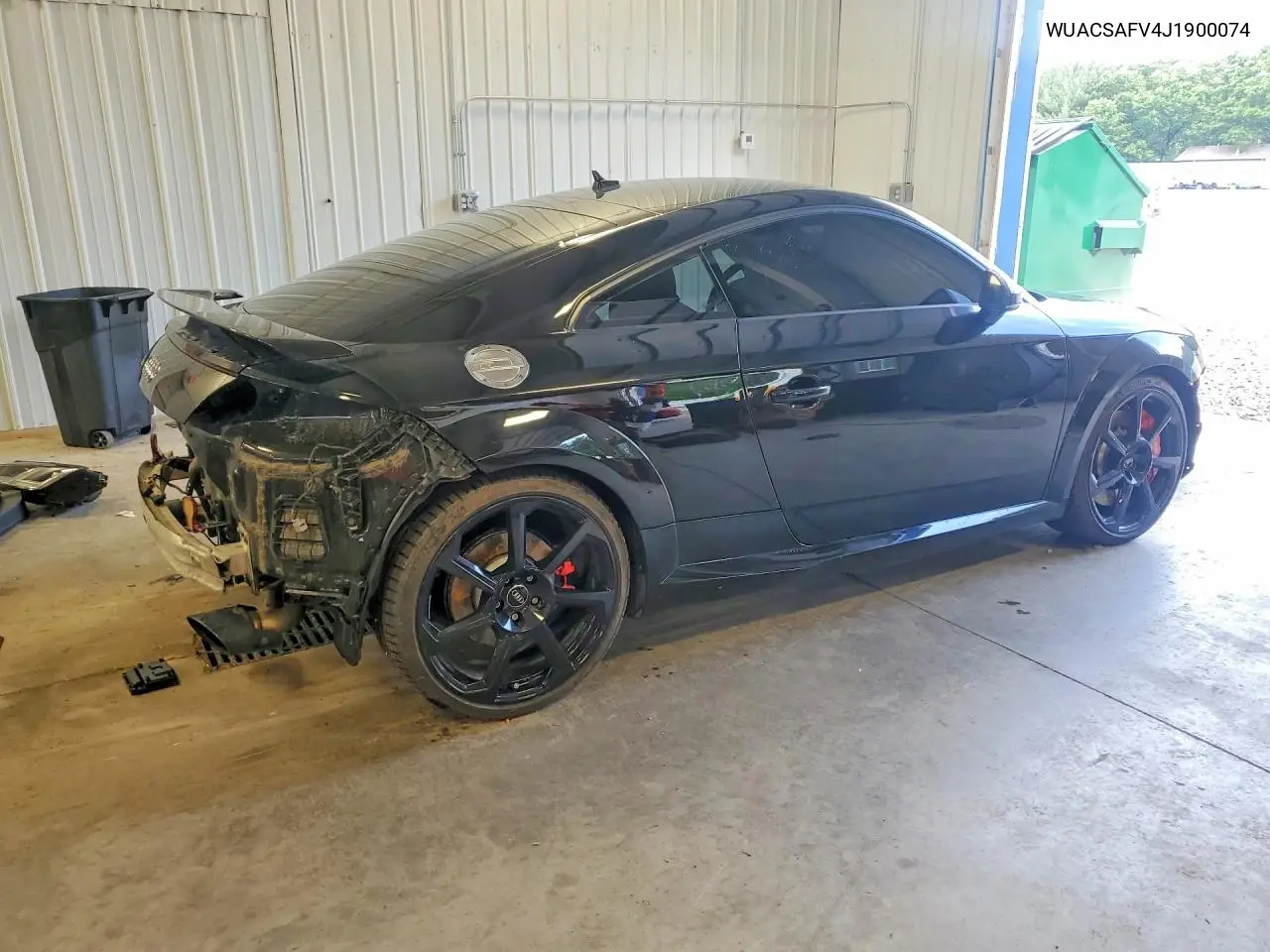 2018 Audi Tt Rs VIN: WUACSAFV4J1900074 Lot: 56566536