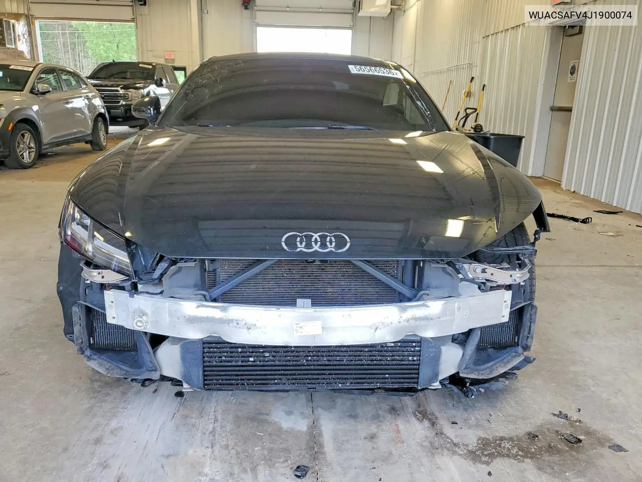 2018 Audi Tt Rs VIN: WUACSAFV4J1900074 Lot: 56566536