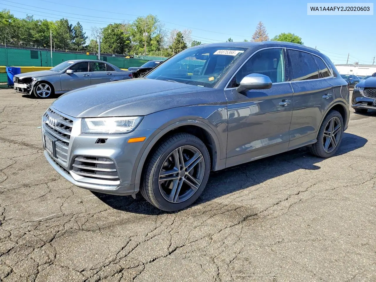 2018 Audi Sq5 Premium Plus VIN: WA1A4AFY2J2020603 Lot: 56875366