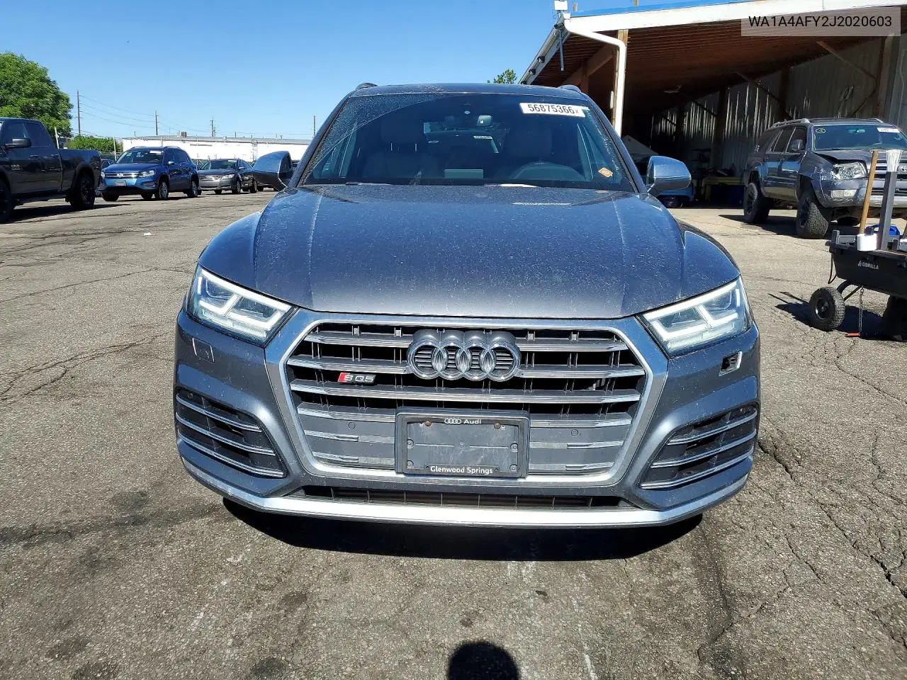 2018 Audi Sq5 Premium Plus VIN: WA1A4AFY2J2020603 Lot: 56875366