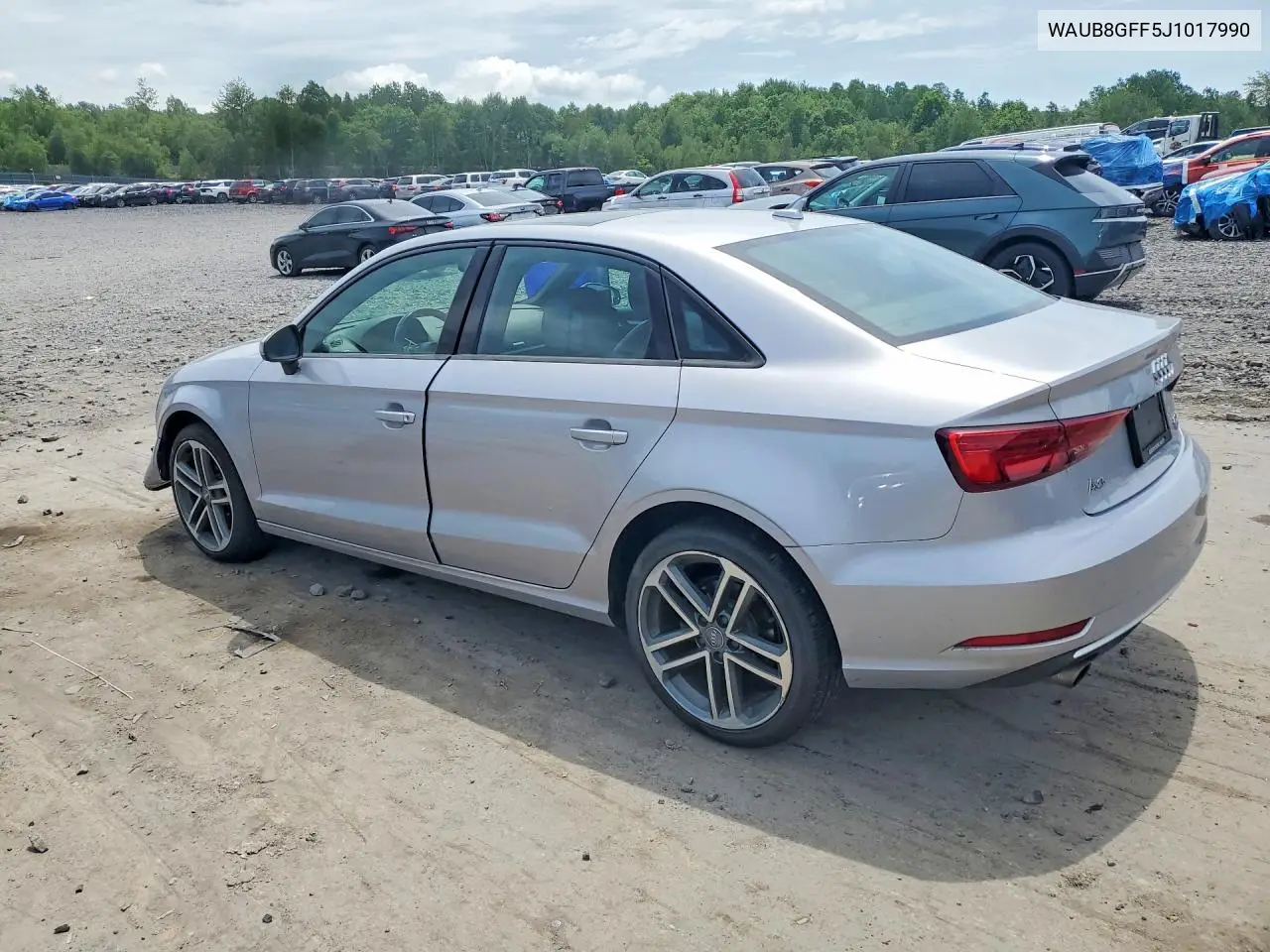 2018 Audi A3 Premium VIN: WAUB8GFF5J1017990 Lot: 56944496